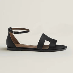 SANTORINI SANDAL NOIR