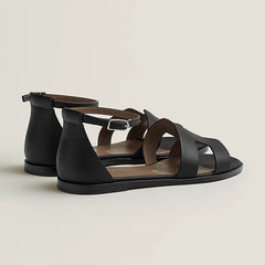 SANTORINI SANDAL NOIR