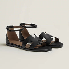 SANTORINI SANDAL NOIR