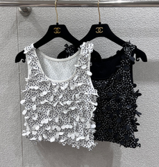 CC 25 Flower Vest Polyester Fiber