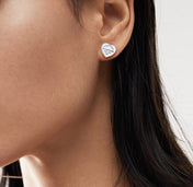 RETURN TO TIF LOVE SILVER EARRINGS