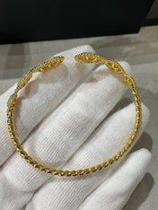 SERPENT BOHEME 6 MOTIFS DIAMONDS OPEN BRACELET