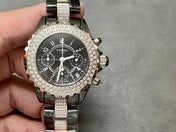 J12 34MM CHRONOGRAPH BLACK CERAMIC