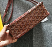 CAP-VERT PM BAG 23X8X14CM BURGUNDY CANVAS