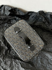 GOYA MAKEUP BOX BAG 20CM BLACK CANVAS