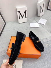 Destin Loafer Suede Black