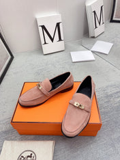 Destin Loafer Suede Light Pink