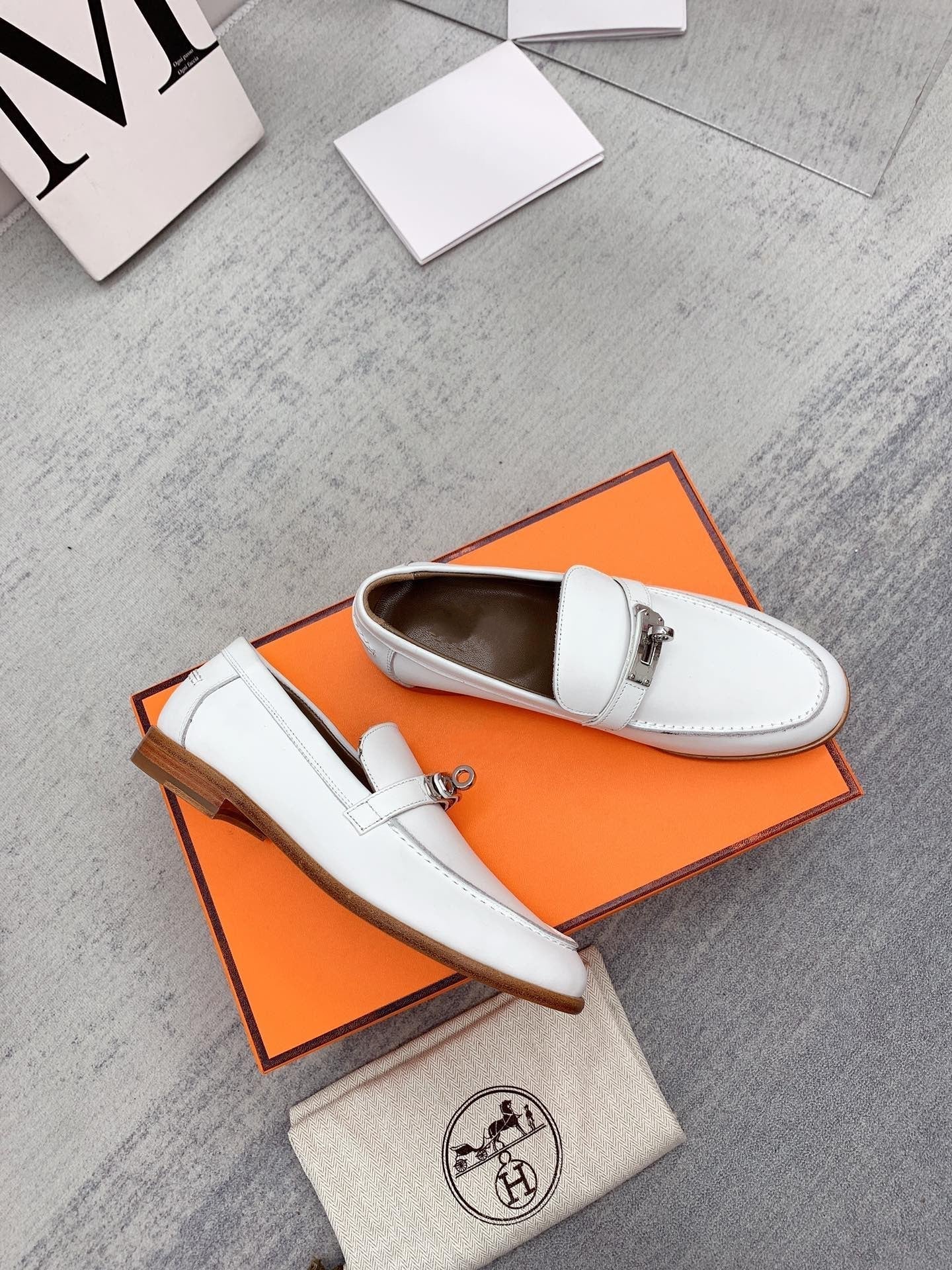 Destin Loafer White
