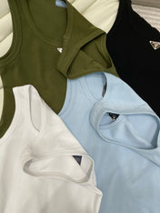 Pra Ribbed Knit Jersey Tank Top