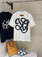 LV T-SHIRT IN WHITE COTTON 239617
