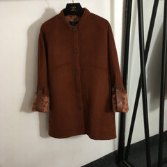 LV 25S BELTED WOOL COAT 0147